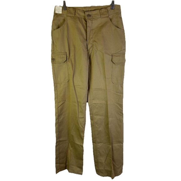 Deadstock Vintage 70s Canvas Hunting Tactical Cargo Pants USA Streetwear - Picture 1 of 9
